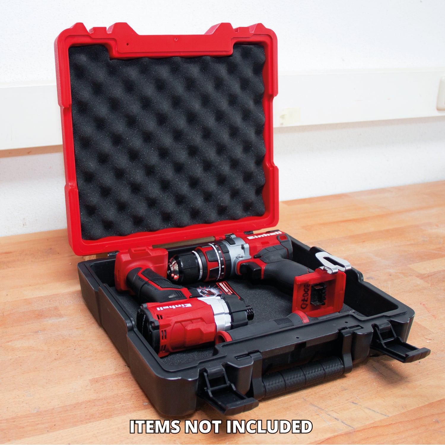 Geanta Einhell E-Box S35 (captuseala interioara din spuma moale pentru transport fara zgarieturi, design rezistent la stropire, capacitate maxima de incarcare de pana la 12 kg