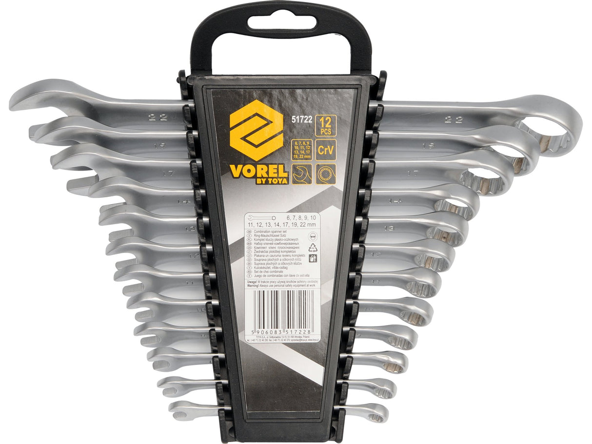 VOREL 51722 CR-V CSILLAGVILÁG-KÉSZLET, 12 RÉSZES, 6-22 MM