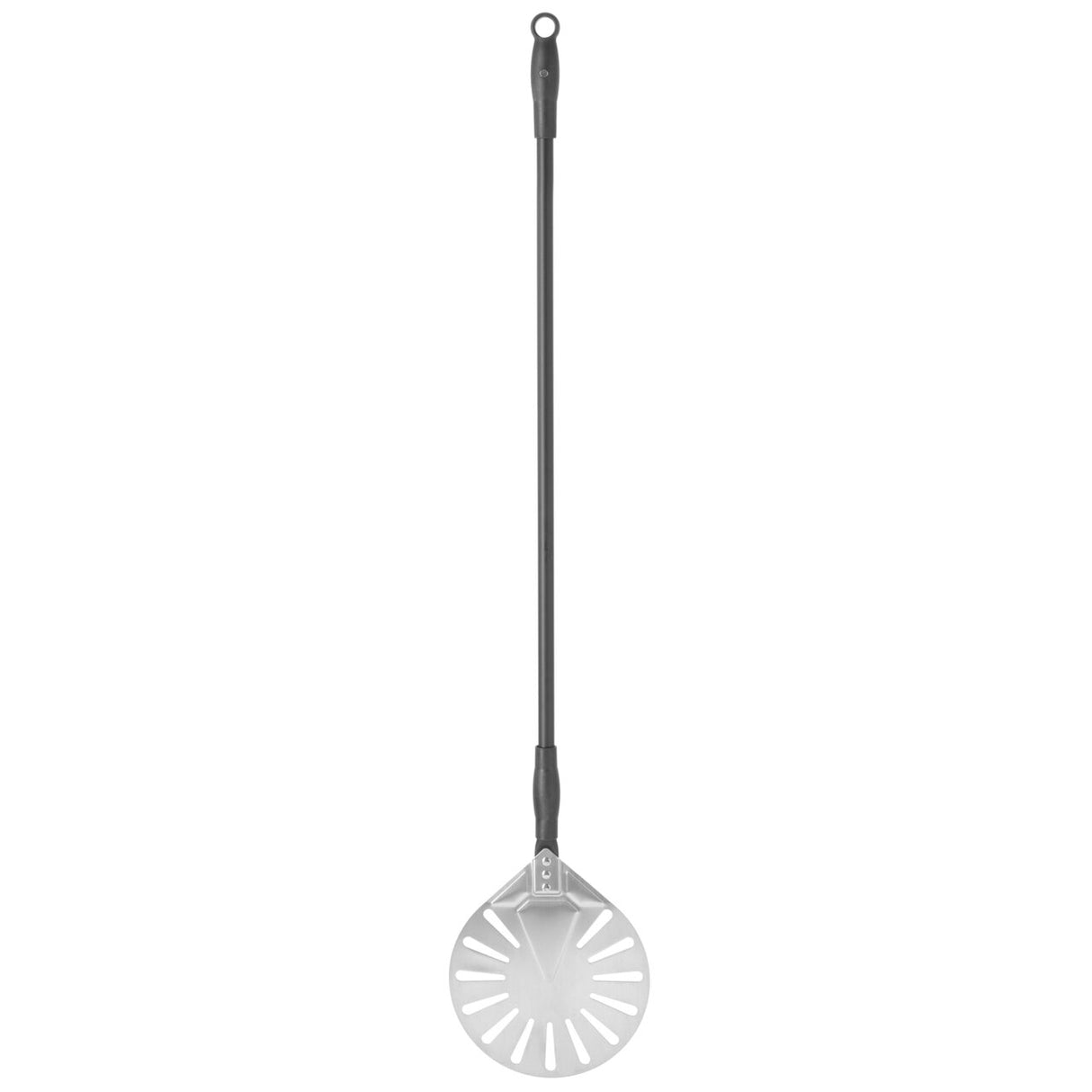 Paleta pizza, rotunda,perforata, din aluminiu, 1200x230mm