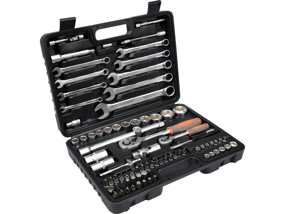 TRUSA TUBULARE 1/2-1/4, STHOR 58689 82 PIESE