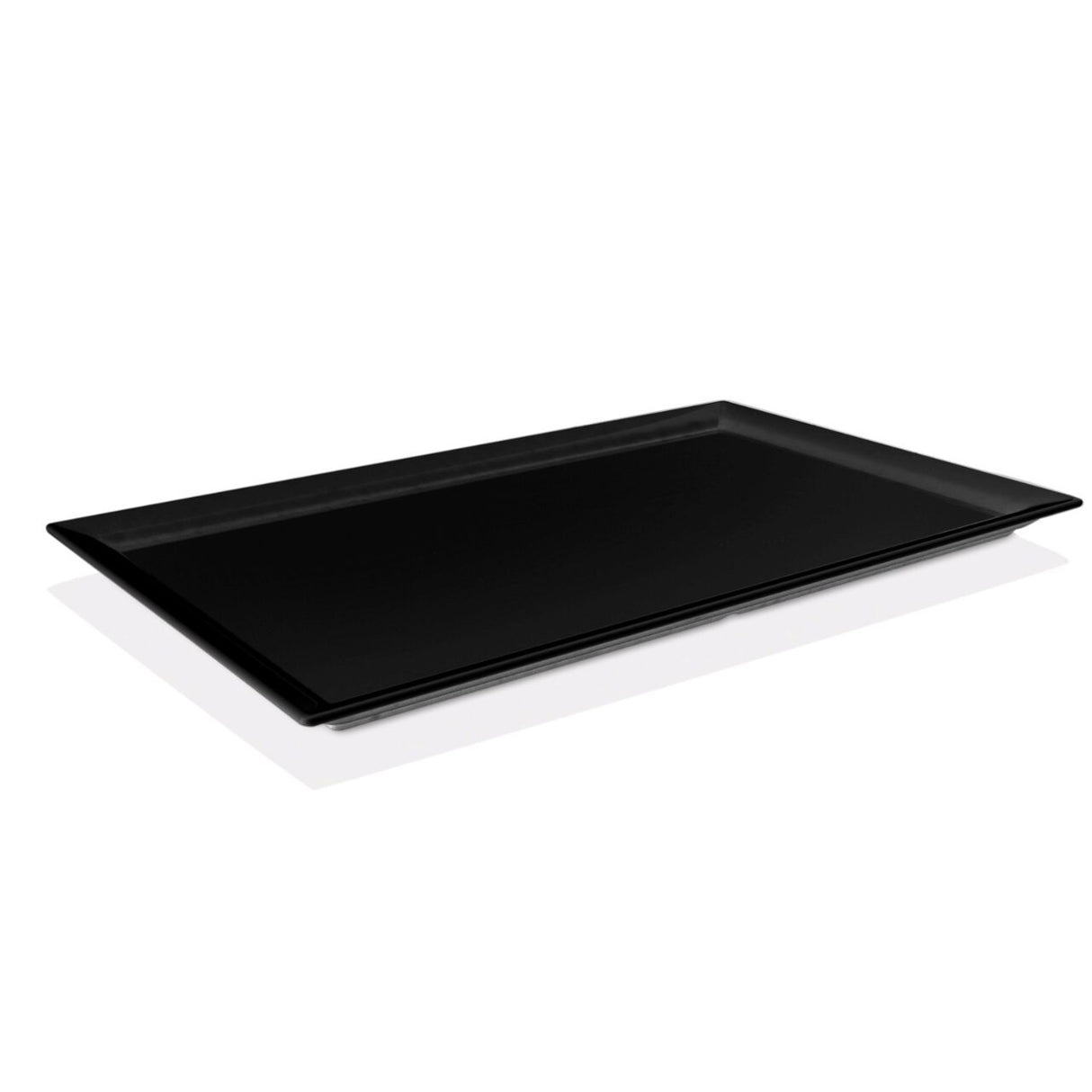 Tavă dreptunghiulară GN 1/2 melamină, neagră 325x265x(H)30 Fine Dine