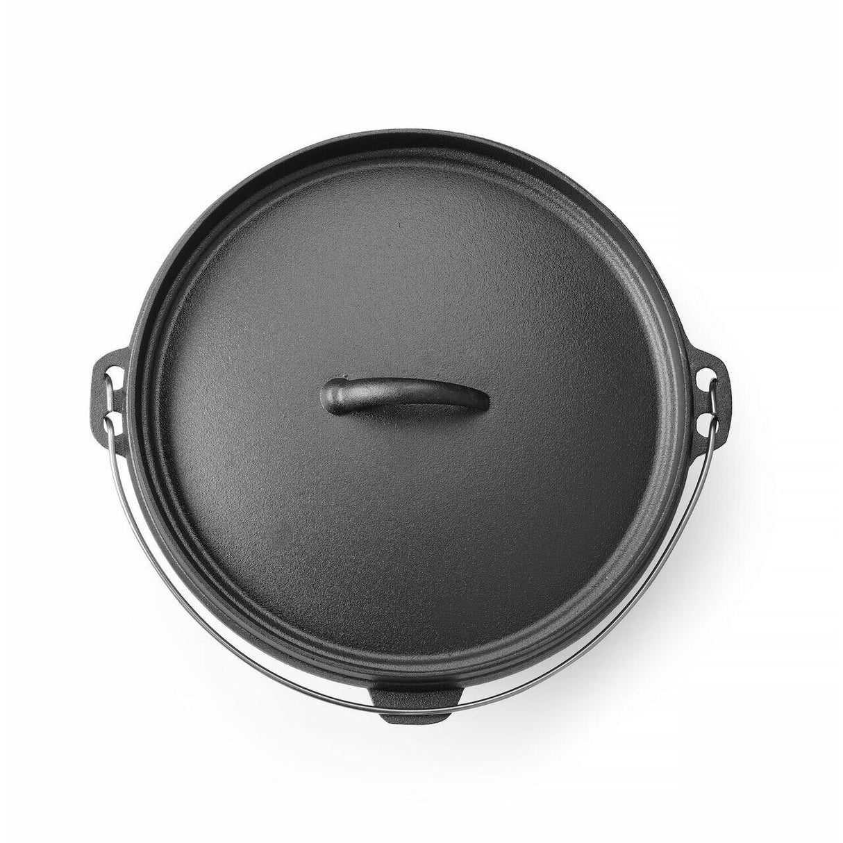 Oala din fonta, HENDI, 7,2 L negru, ø310x(H)155mm