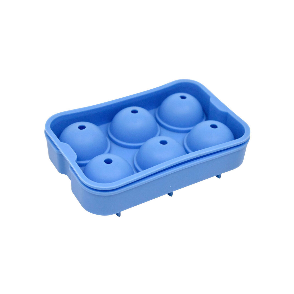 Forma din silicon durabil pentru cuburi de gheata tip bila, Hendi, 18x12.5x(H)5 cm, potrivita si pentru uz profesional