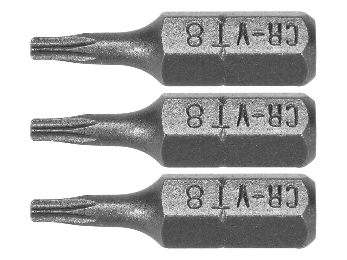 3 bites készlet STHOR 65490 TORX 1/4 T8x25mm