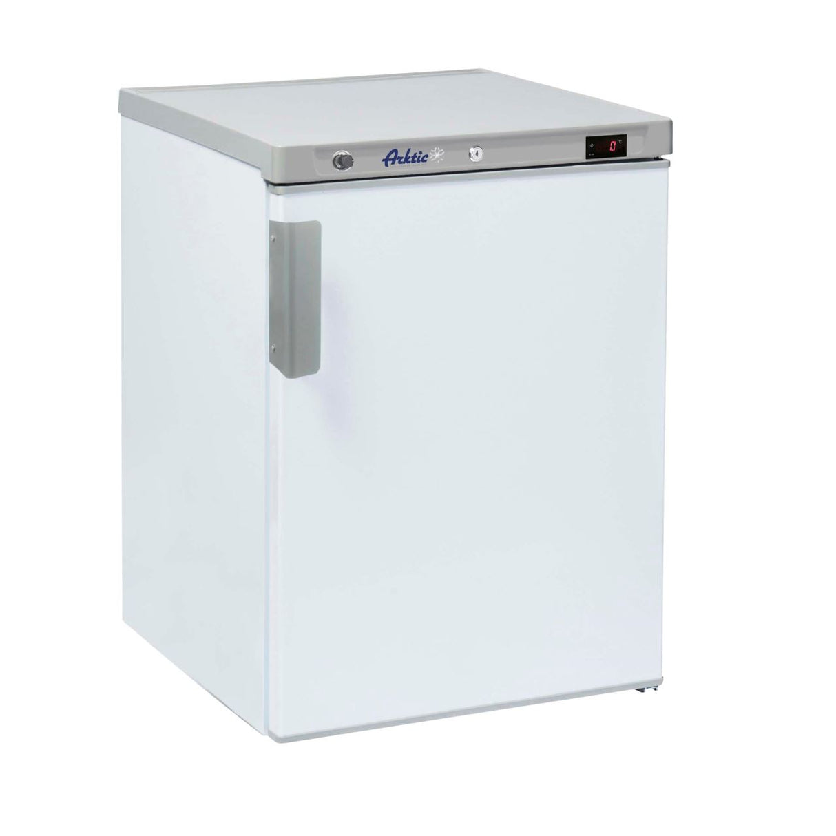 Congelator profesional Hendi Budget Line cu 1 usa 200, L598x623x(H)838 mm, otel inoxidabil, 111 W, 230