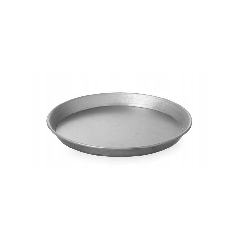 Tava pizza, diametru 400 mm, carbon acoperit cu aluminiu, Hendi, 400x25 mm
