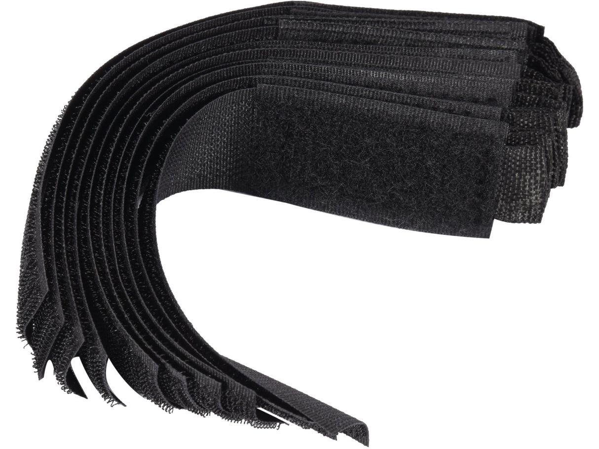 BANDA VELCRO 150MM, VOREL 73850 10 BUC, NEGRU