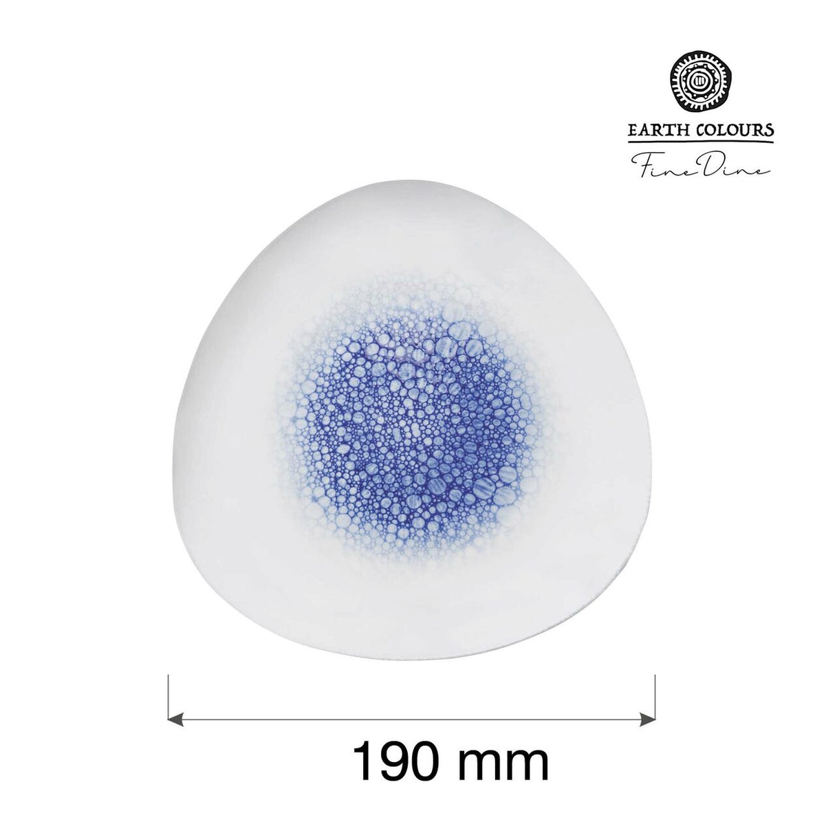 Farfurie triunghiulara Serenity, 190 mm Fine Dine