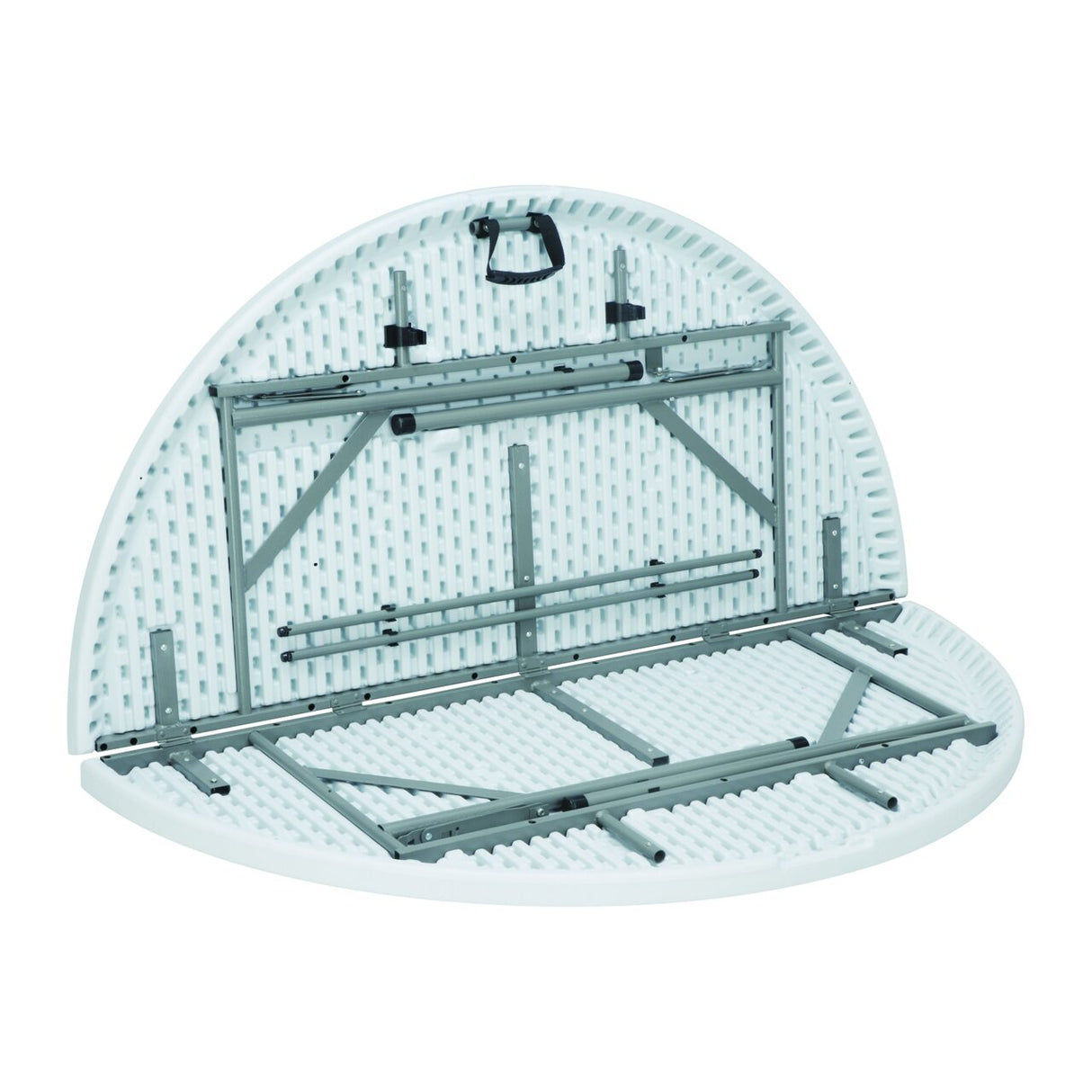 Masa pliabila tip valiza, pentru bucatarie sau bufet, 1500x(h)740 mm, blat polietilena, Hendi