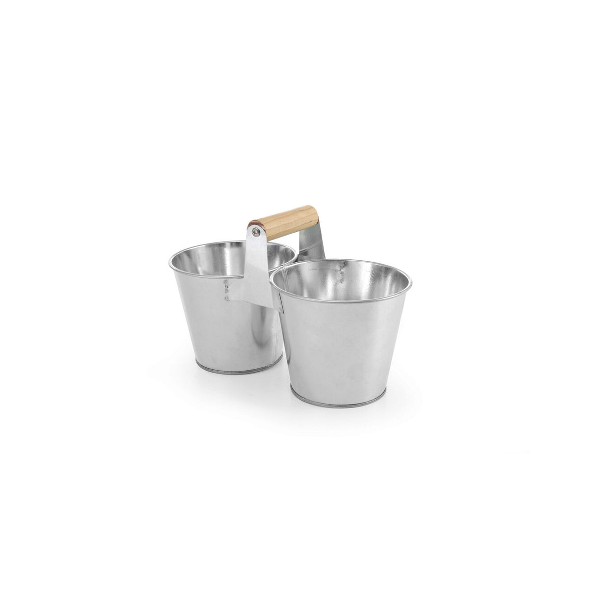Set rustic tacamuri si servetele, Hendi, tip galeata, 250x125x(H)155, otel galvanizat