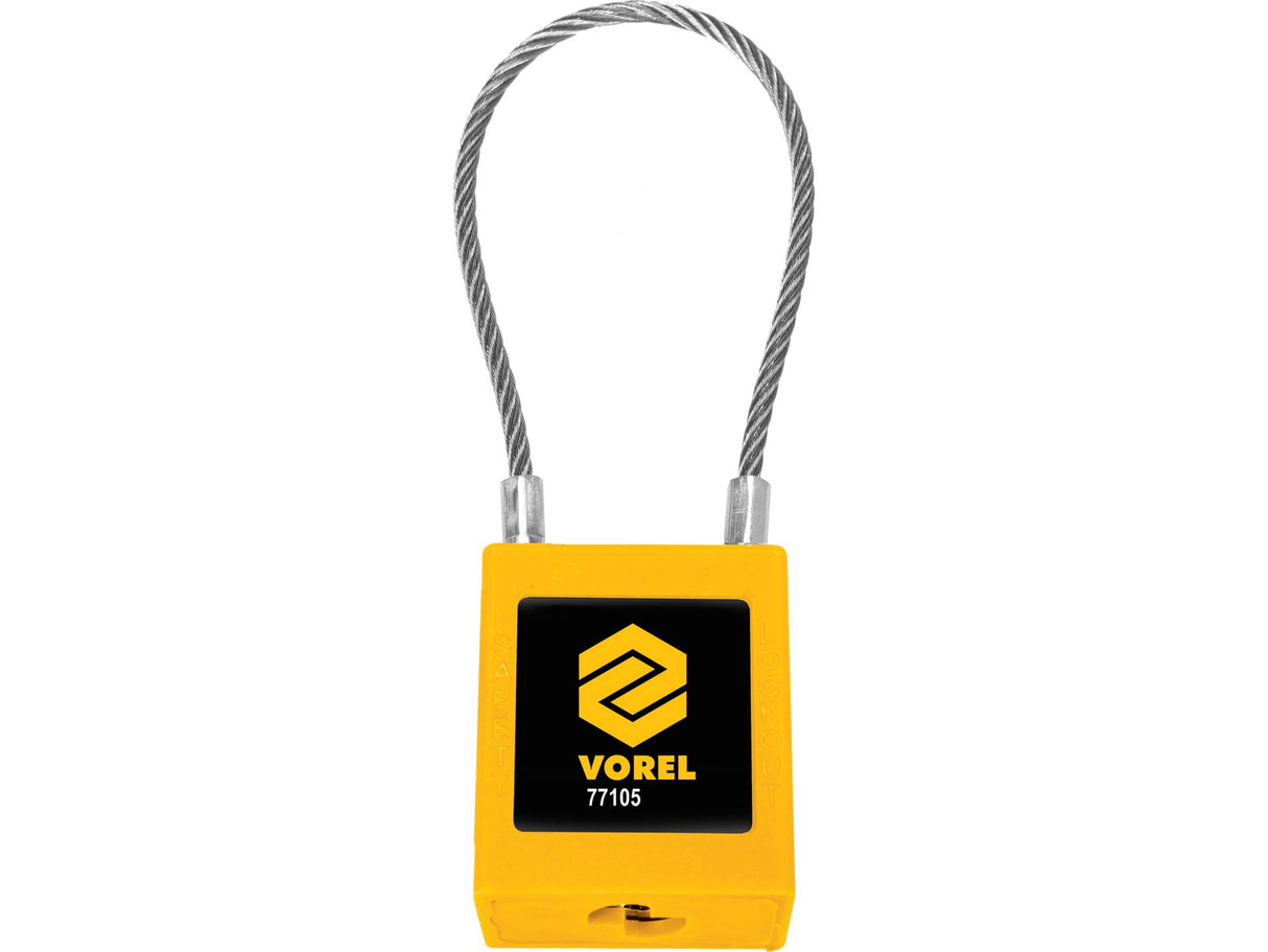 VOREL 77105 NEJLON VÉDŐLAKAT, ACÉLKÖTÉL