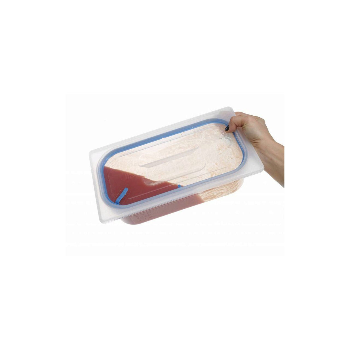 Capac gastronorm Hendi, cu etansare din silicon GN1/1, Polipropilena, 530x325mm