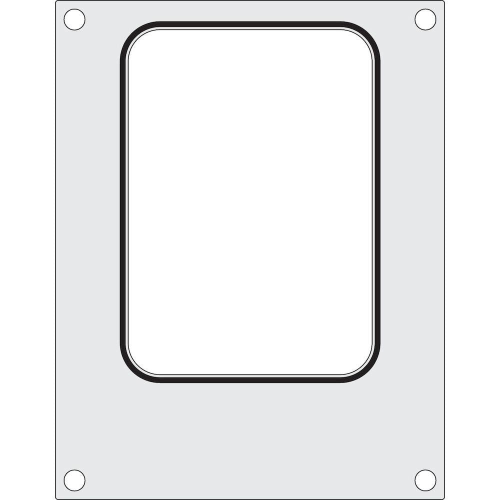 Matrita sigilare pentru un recipient cu un compartiment 187x137 mm