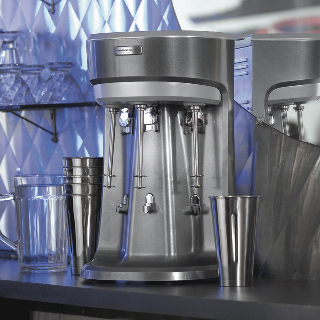 Mixer profesional triplu pentru shake-uri Hamilton Beach Commercial
