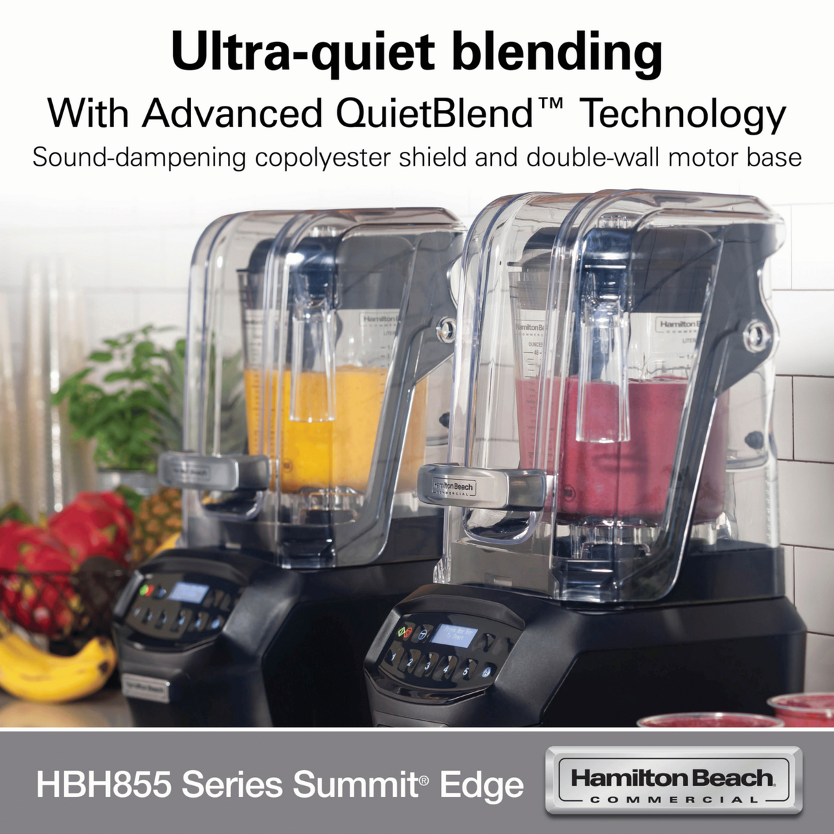 Blender cu protectie fonica Summit® Edge HBH855-CE, Hamilton Beach Commercial