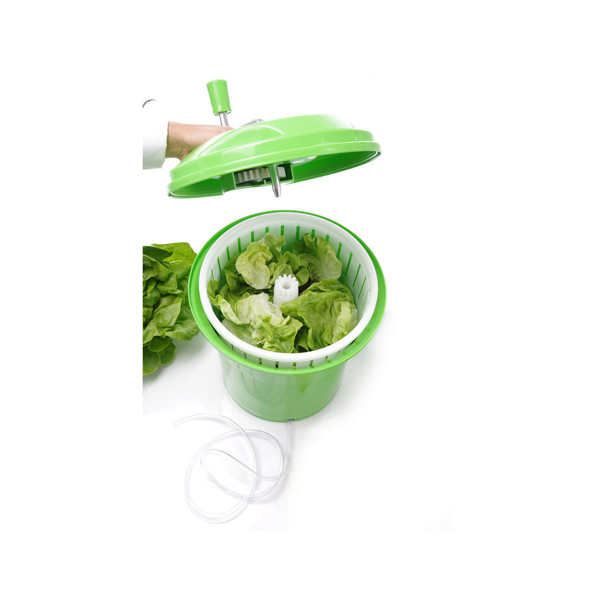 Uscator salata profesional, 12 lt, Hendi, 330x430 mm, cos interior detasabil