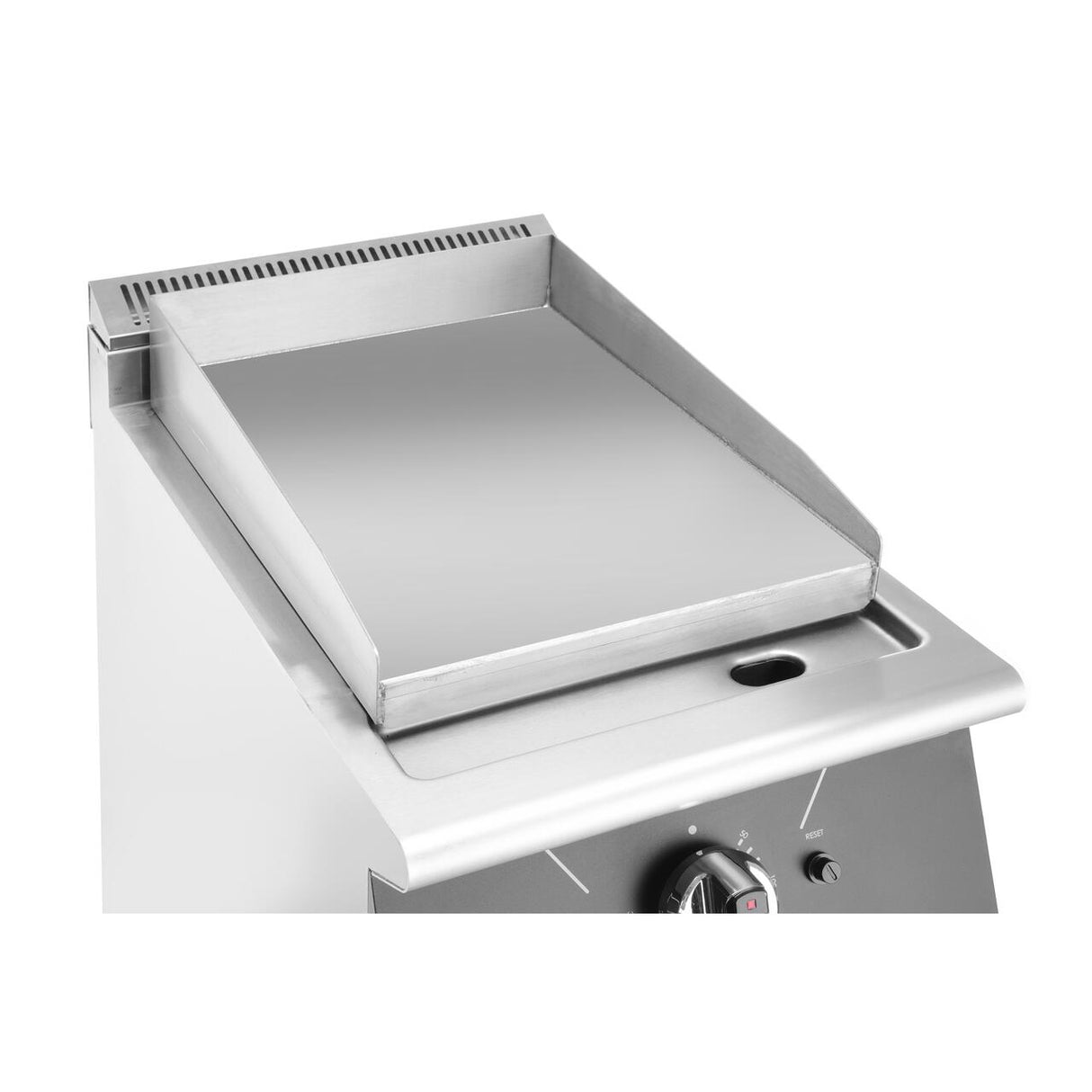 Grill electric neted cu spatiu de depozitare, 4,5Kw, 400V,400x700x(H)850+90 mm