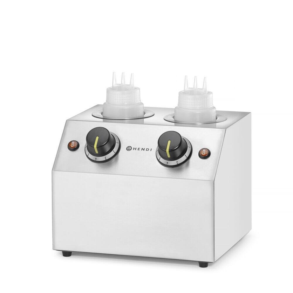 Incalzitor de ciocolata dublu 2x 650 ml , 30-85c, 230V 400W 270x223x(h)282