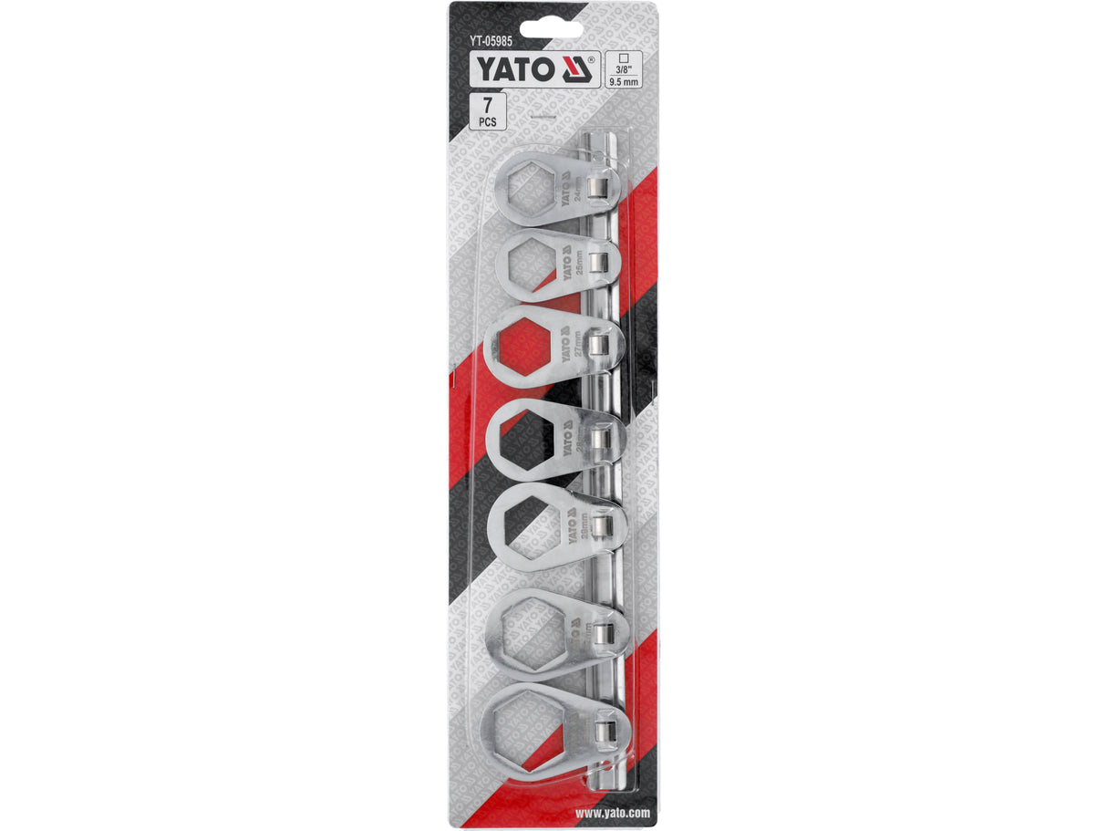 7 db-os kulcskészlet YATO YT-05985 olajszűrőkhöz