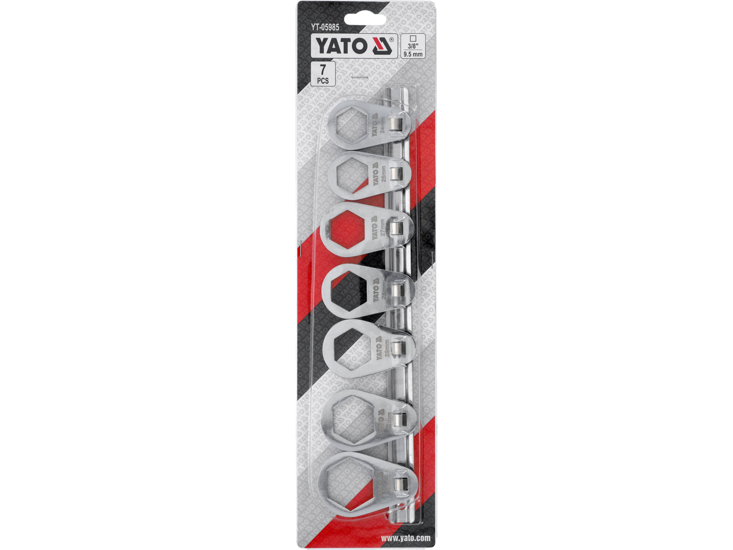 7 db-os kulcskészlet YATO YT-05985 olajszűrőkhöz