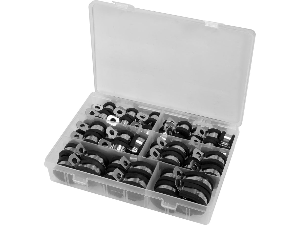 SET CLEME OTEL YATO YT-067834 INOXIDABIL CU CAUCIUC, 54 BUC