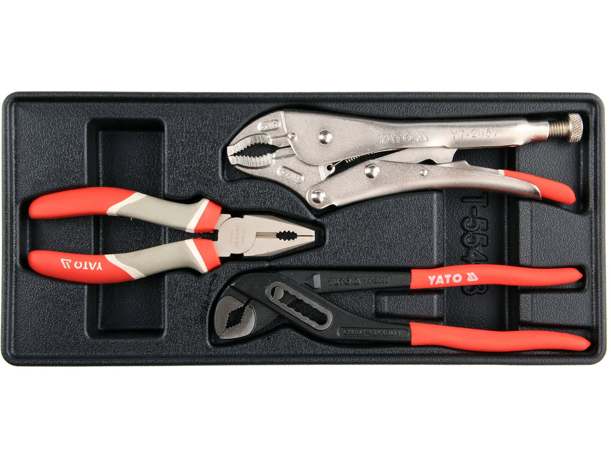 FOGÓKÉSZLET YATO YT-55463 SZERSZÁMSZEKRÉNYHEZ - 3 DB