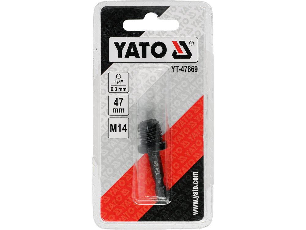 ADAPTATOR CU FILET M14, HEX Yato YT - 47869 Yato - scule electrice si unelte profesionale - BricoMart