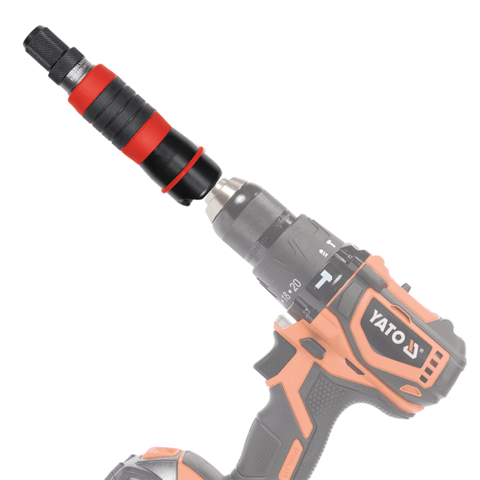 ADAPTOR PENTRU PIULIȚE NITUIBILE YATO YT - 36191 , 1/4" (6,3 mm) YATO - scule electrice si unelte profesionale - BricoMart