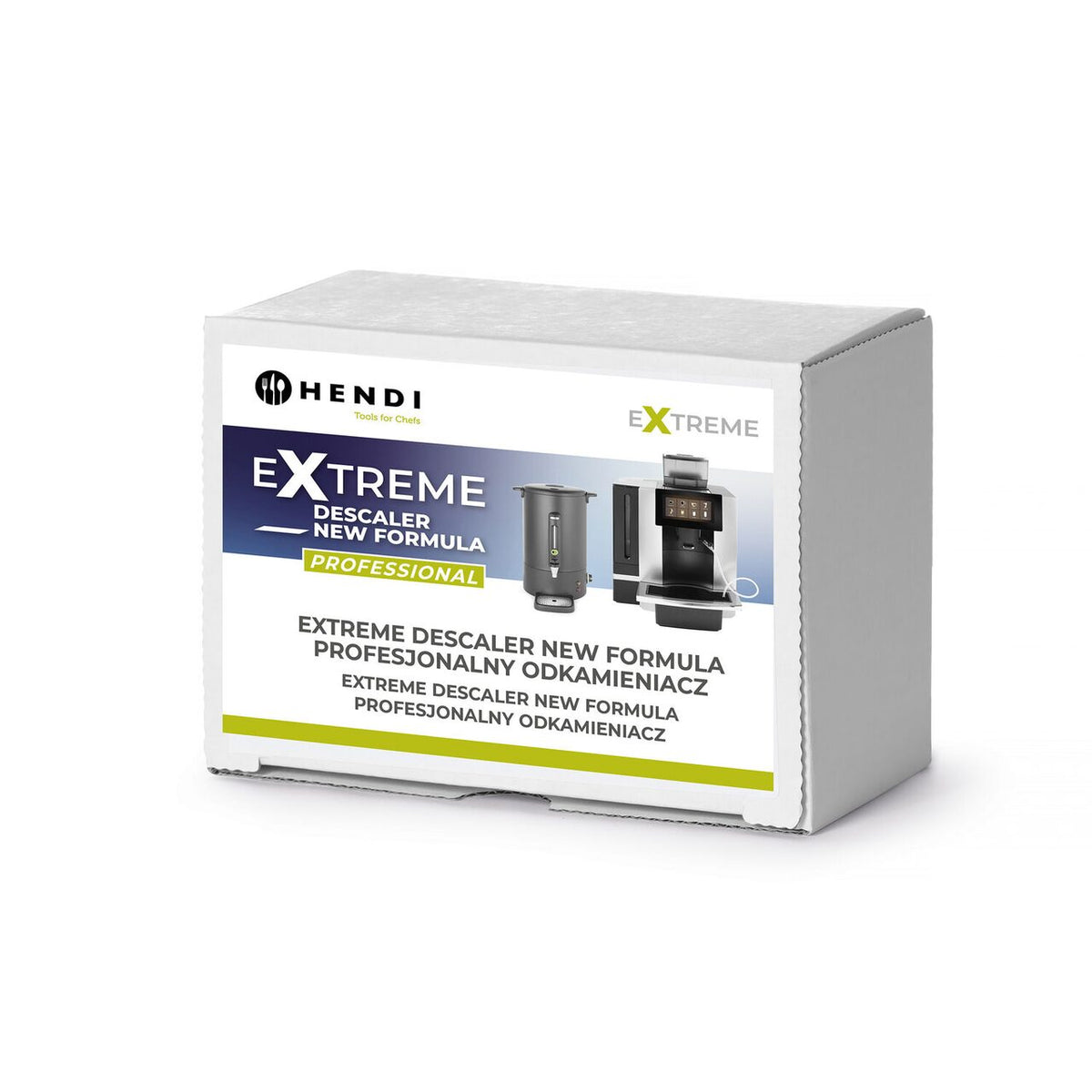 Agent de decalcifiere Extreme NEW FORMULA, un agent profesional de indepartare a depunerilor - 30 comprimate intr-un ambalaj, HENDI