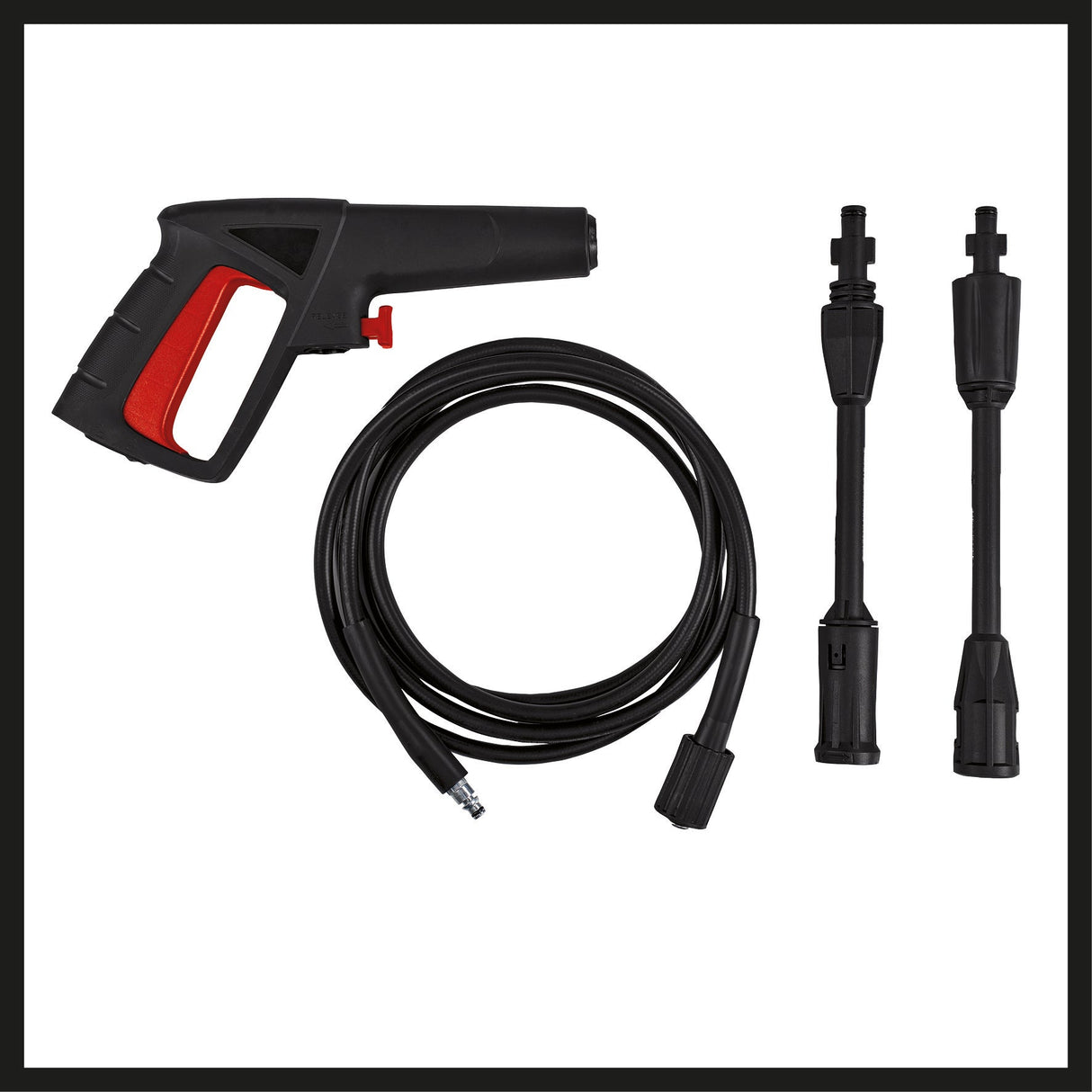 Aparat de curatat/spalat cu inalta presiune Einhell TC - HP 90 (1.200 wati, max. 90 bar, debit max. 372 l/h, maner de transport, racord de apa + filtru integrat, incl. pistol, furtun, lance + duza Einhell - scule electrice si unelte profesionale - BricoMart