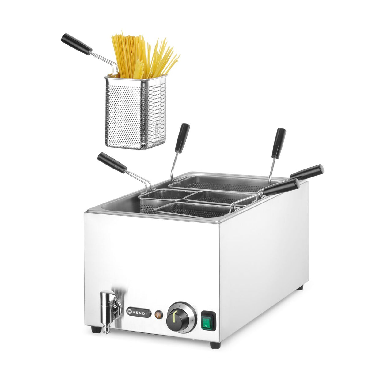 Aparat de gătit paste, HENDI, 25L, 220-240V/3500W, 601x326x(Î)279mm