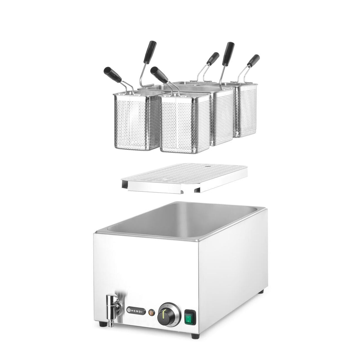 Aparat de gătit paste, HENDI, 25L, 220-240V/3500W, 601x326x(Î)279mm