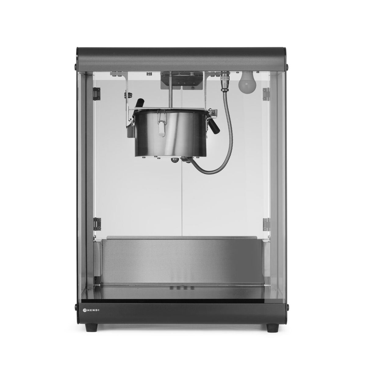 Aparat de popcorn, HENDI, 80L, Negru, 220-240V/1155W, 560x445x(Î)775mm