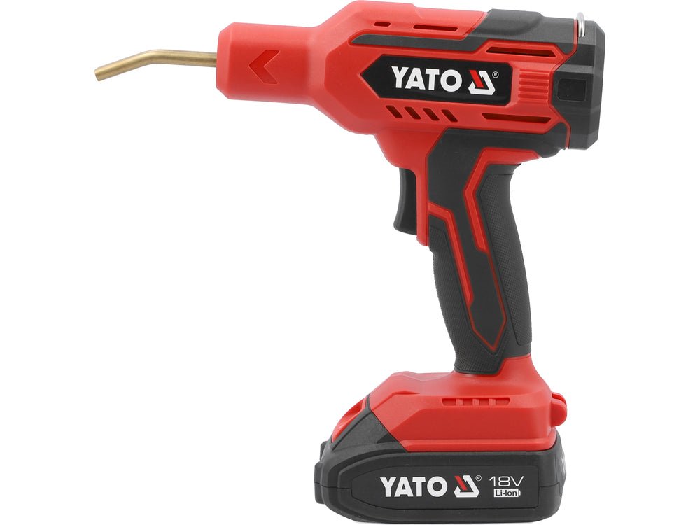 APARAT LIPIT PLASTIC 18V, 1X2AH Yato YT - 824482 - 18 V, 2 Ah, 60 W, 500° Yato - scule electrice si unelte profesionale - BricoMart