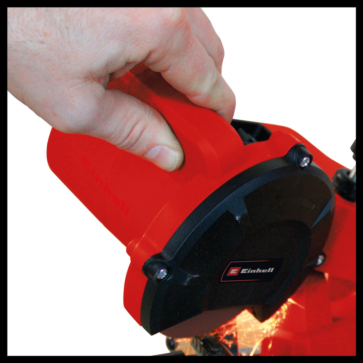Aparat pentru ascutit lant de drujba Einhell GC - CS 85 E, 85 W, 5500 rpm, reglare unghi de slefuire cu scala, dispozitiv de tensionare a lantului, opritor de adancime inclusiv disc abraziv) Einhell - scule electrice si unelte profesionale - BricoMart