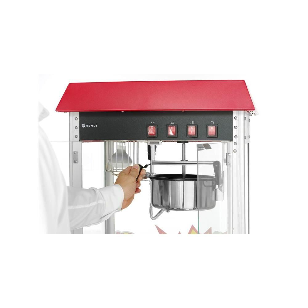 Aparat de popcorn, 230 V, 560x420x(H)770 mm