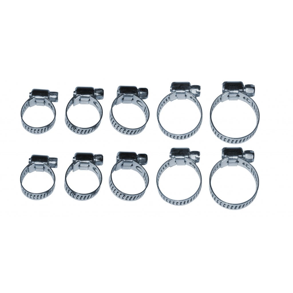 BASIC Coliere metalice set 10pcs BS Galvanizat Basic - scule electrice si unelte profesionale - BricoMart