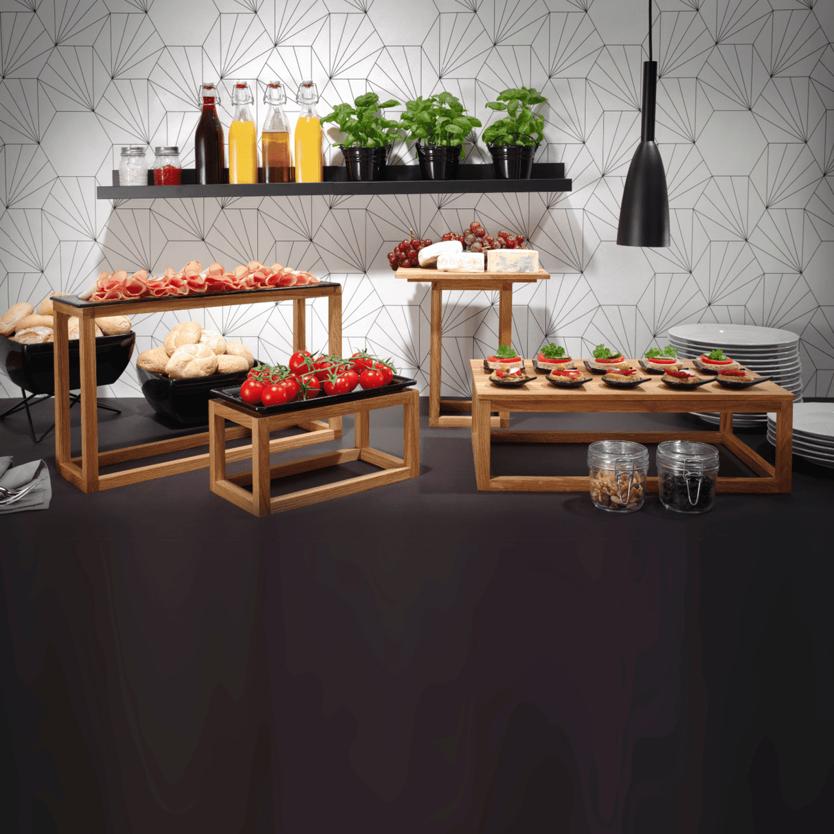 Baza cadru Madeira pentru tava GN 1/1, Fine Dine