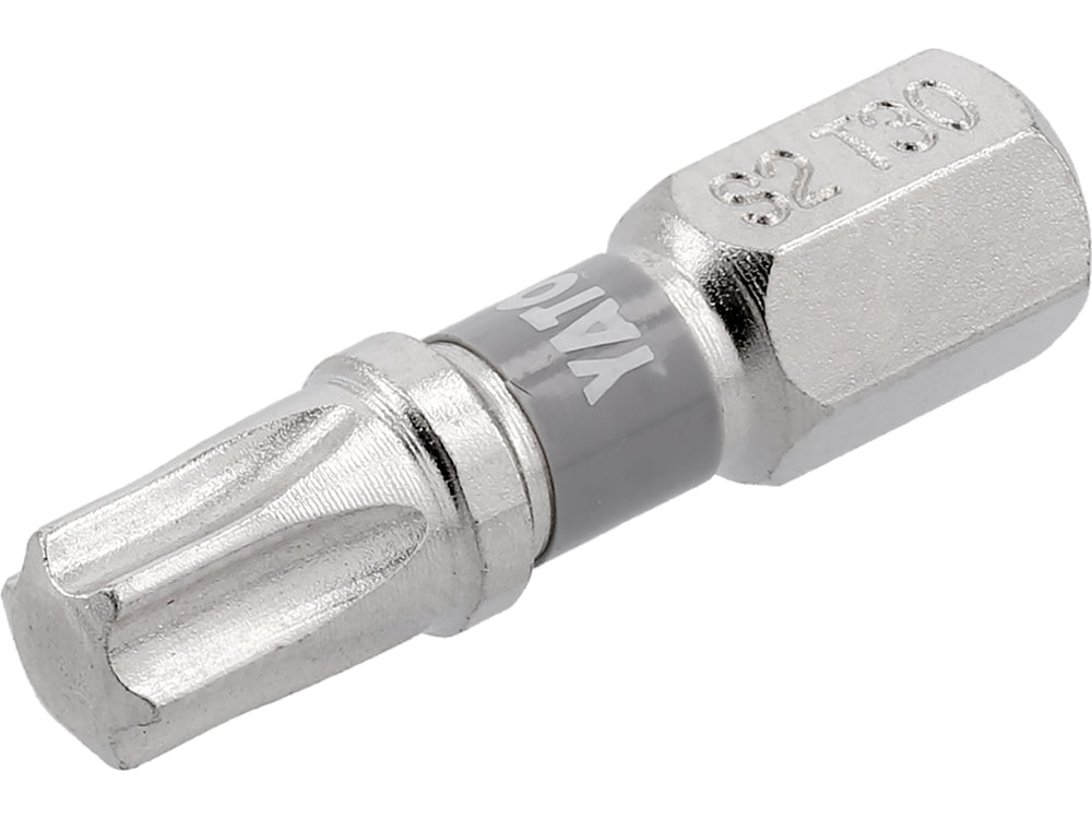 BITI 1/4 25MM T30, 2 BUC, NI Yato YT - 78015 - 6.3 mm, 25 mm Yato - scule electrice si unelte profesionale - BricoMart