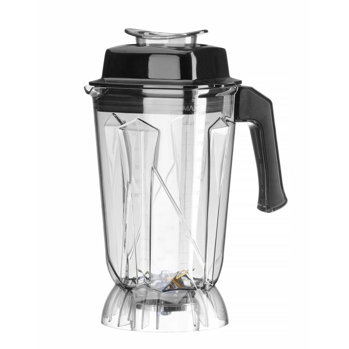 Blender digital de bar fără BPA, HENDI, 2,5L, Negru, 230V/1680W, 220x240x(H)535mm