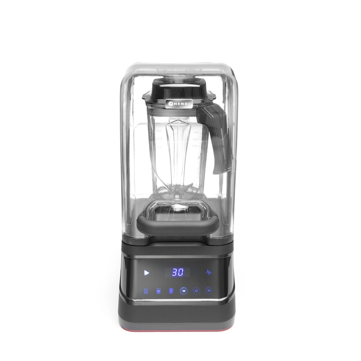 Blender digital Hendi cu protectie fonica, cana fara BPA, 230V/1680W, 250x300x(H)540mm