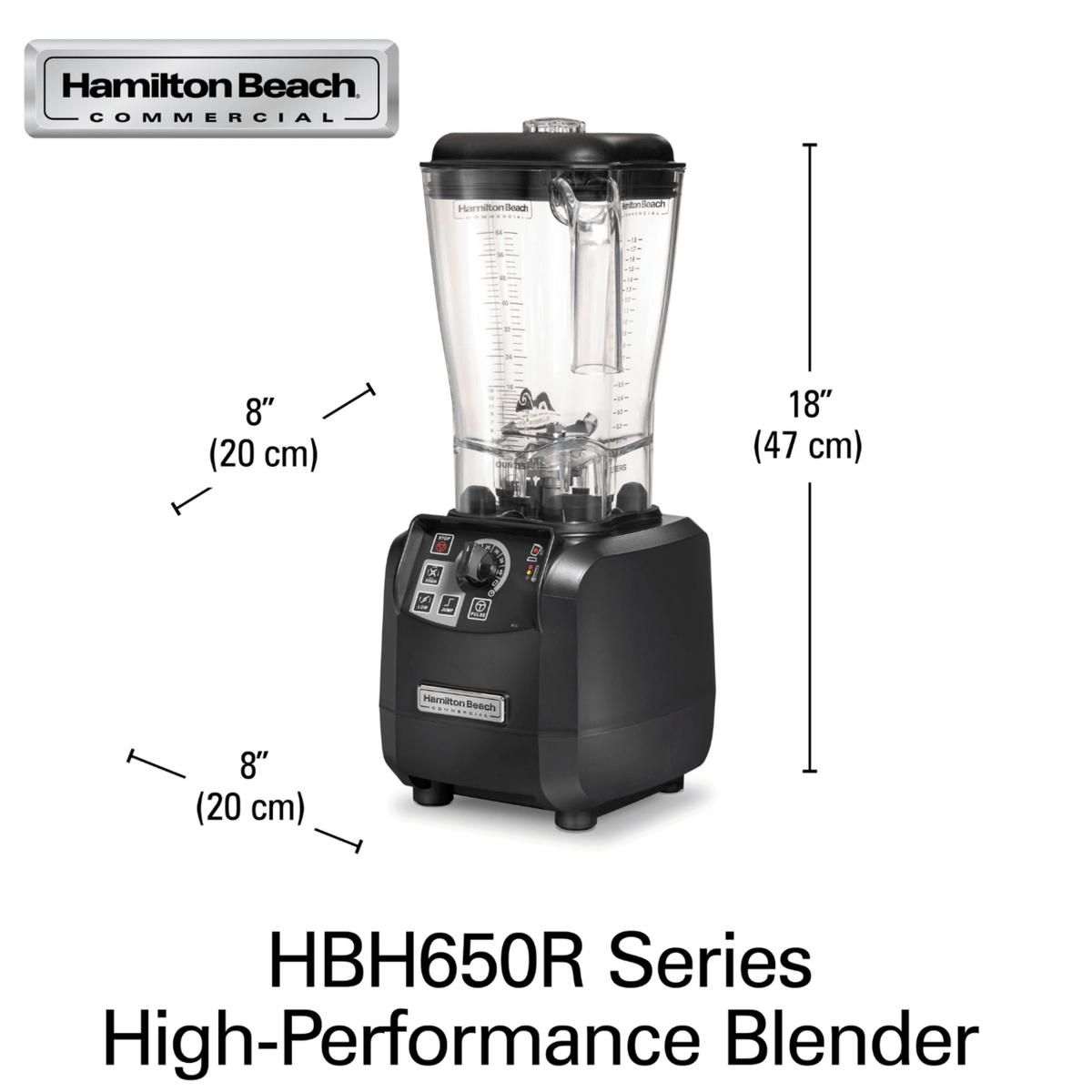 Blender pentru barman Tempest® HBH650R-CE 1,8 l 1200 W, Hamilton Beach Commercial