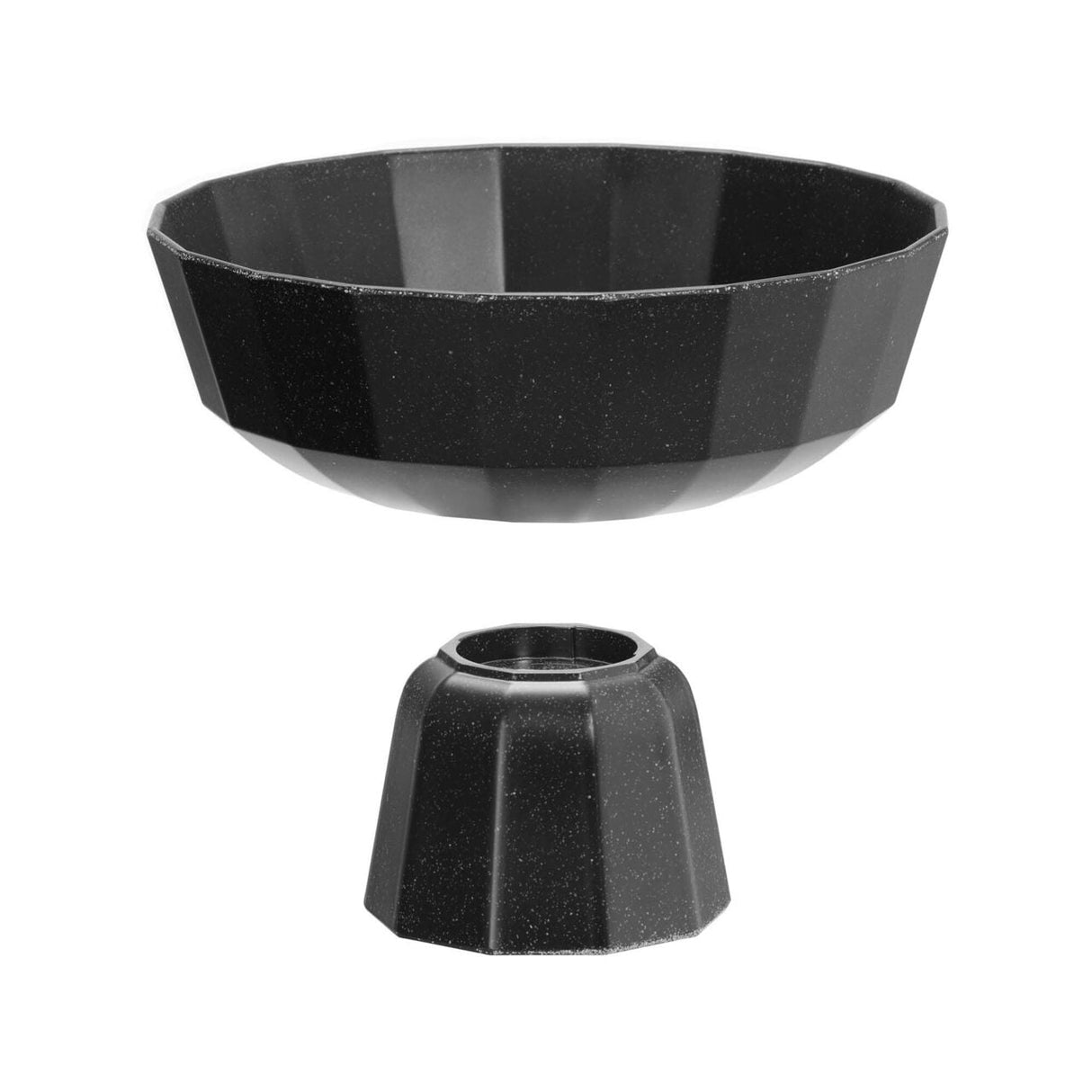 Bol pentru fructe Metropolis, negru, 250mm Fine Dine