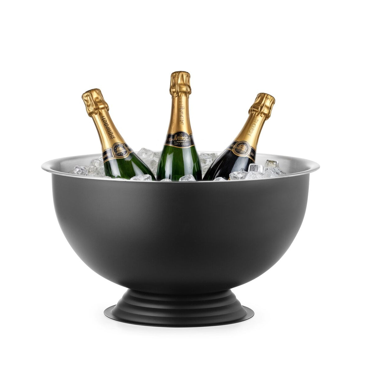 Bol pentru șampanie, BarUp, 13L, Negru, ⌀393x(H)214mm, Rotund