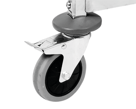 CARUCIOR PENTRU SERVIT - 2 POLITE, 950X500X950MM Yato YG - 09095 - Carucior pentru ospatari, 950x500x950 mm, 890x495 mm, 600 mm Yato - scule electrice si unelte profesionale - BricoMart