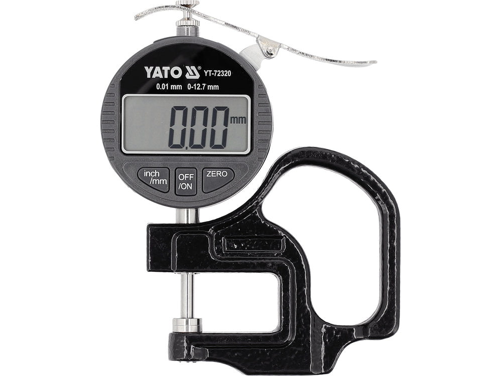 CEAS COMPARATOR PT GROSIME 12.7MM/0.01MM Yato YT - 72320 Yato - scule electrice si unelte profesionale - BricoMart