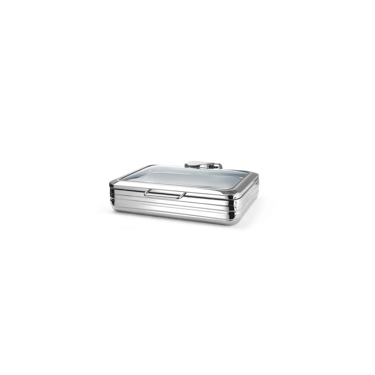 Chafing Dish cu capac de sticla Delux GN 1/1 , Fine Dine