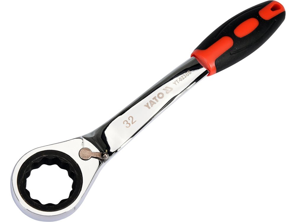CHEIE CU CLICHET 32MM Yato YT - 02388 - Chei inelare cu clichet, ergonomic, rezistent, CrV Yato - scule electrice si unelte profesionale - BricoMart