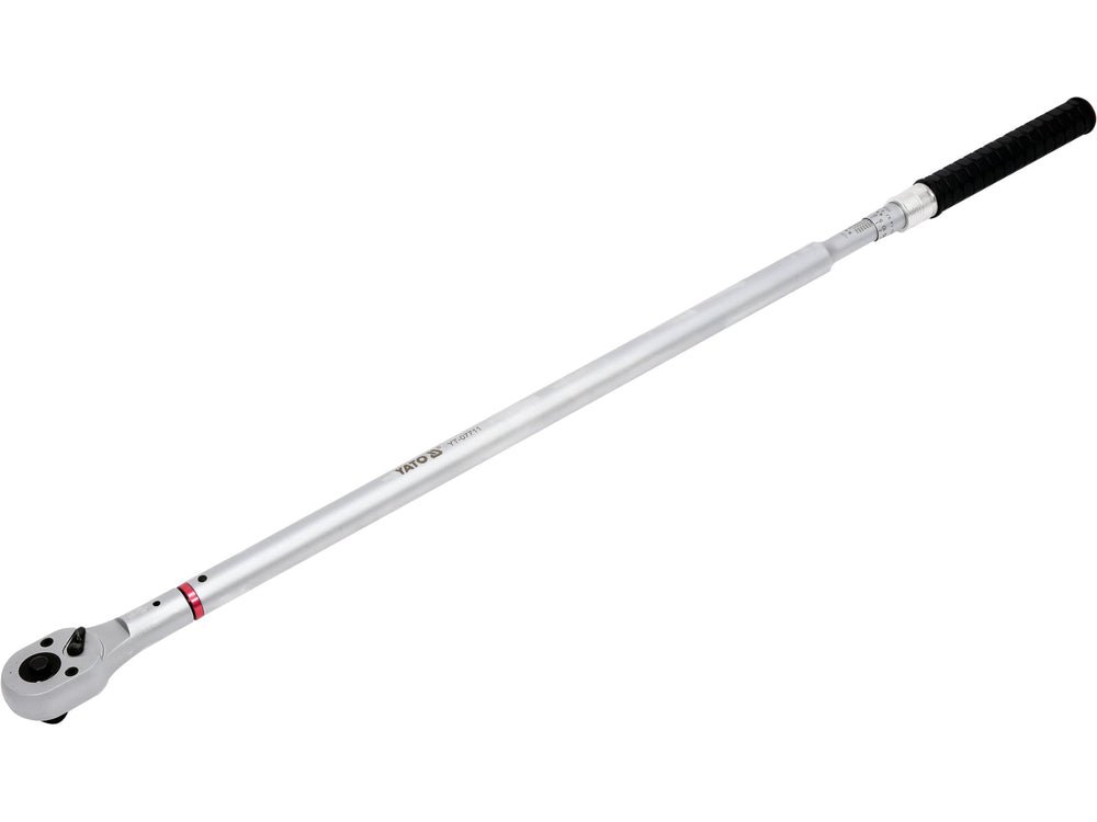 CHEIE DINAMOMETRICA 3/4'', 150 - 800NM Yato YT - 07711 - Cheie dinamometrica mecanica, 800 Nm, 1170 mm, CRV Yato - scule electrice si unelte profesionale - BricoMart