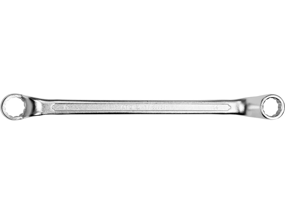 CHEIE INELARA CURBATA 14X15MM Yato YT - 03954 - Chei inelare bihexagonale Yato - scule electrice si unelte profesionale - BricoMart